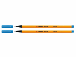 Fineliner STABILO point 88/22 fijn Pruisisch blauw