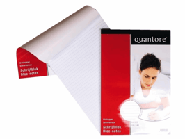 Schrijfblok Quantore A4 lijn 100vel 60gr