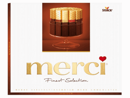 merci Chocolade assorti Finest Selection, inhoud 250g (pak 250 gram)