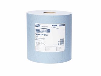 Poetsdoekrol Tork W1 2L 340m blauw/pk1 artikel afbeelding