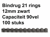 BINDRUG FELLOWES 12MM 21RINGS A4 ZWART artikel afbeelding