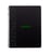 Notitieboek Rhodia Greenbook A5 lijn 6-gaats 180 pagina's 90gr zwart