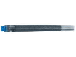 Inktpatroon Parker Quink permanent blauwzwart pak à 5 stuks