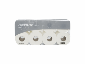 KATRIN Toiletpapier, 3-laags, 250 vel, 30 m, Wit (pak 8 rollen) artikel afbeelding