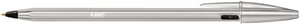 Balpen Bic Cristal Re-new zwart blister 1 pen + 2 vullingen