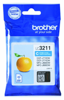 INKCARTRIDGE BROTHER LC-3211 BLAUW artikel afbeelding