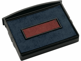 Colop Reserve kussen t.b.v. zelfinktende stempels E/2100/2 rood/ blauw voor 2160RL (pak 2 stuks)