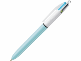 BiC Balpen 4-kleuren Fashion Medium (doos 12 stuks)