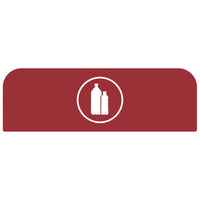Configure Recyclingstation Paneel Plastic EN 57 ltr, Rubbermaid