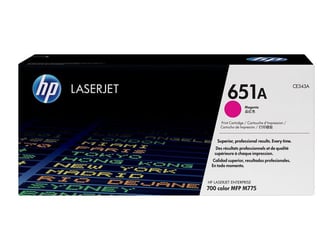 HP 651A Toner, Magenta artikel afbeelding