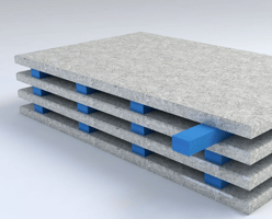 Nomapack C Schuimprofiel Rectangular 50x50mm, 2 meter lengte