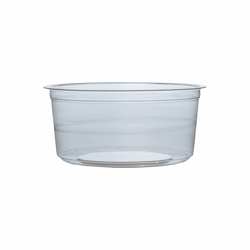 PLA deli container 360ml/11,5cm Ø x 5cm hoog artikel afbeelding