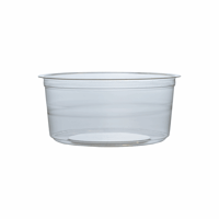 PLA deli container 360ml/11,5cm Ø x 5cm hoog