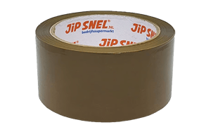 Verpakkingstape PP-acryl no noise. PPLn+ 48mmx66m Bruin 35my