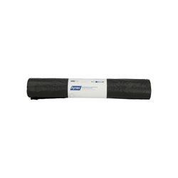 Afvalzak Hynex 60x80cm HDPE recycled T25 60L zwart rol à 25 stuks