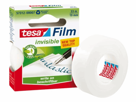 Plakband tesafilm® Invisible 33mx19mm mat transparant,