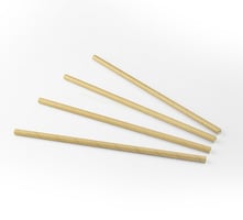 Drinkrietje papier (FSC®) kraft, ø 6 mm / 20cm