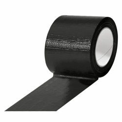 Textiellint, gekleurd, dikte 165 µm lengte 50 m, breedte 75 mm, VE = 12 rollen zwart