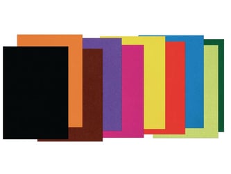 Tekenpapier, 250 x 350 mm, 120 g/m², Assorti artikel afbeelding