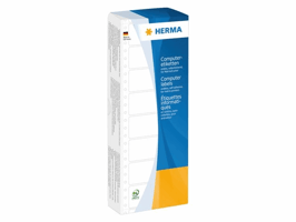 Etiket HERMA 8181 88.9x35.7mm 1-baans geel 2000 stuks