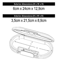 Draagbare kluis Master Lock Safe space met combinatieslot en kabel donkergrijs