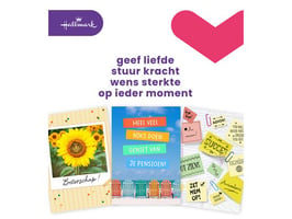 Wenskaart Hallmark A4 zakelijk /pk8
