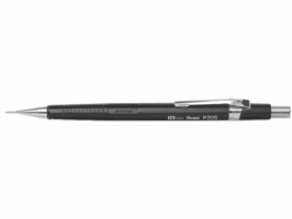 Vulpotlood Pentel P205 HB 0.5mm zwart