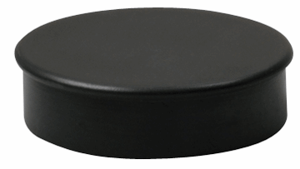 Magneet Nobo 30mm 700gr zwart 4 stuks