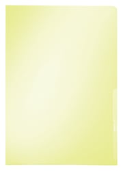L-map Leitz Premium copy safe 0.15mm PVC A4 geel