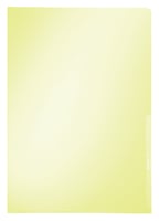 L-map Leitz Premium copy safe 0.15mm PVC A4 geel