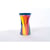 Kabelbinder-box 9 x 50 stuks verschillende kleuren, 4.8mm x 200mm.  wit - zwart - blauw  - geel - groen - rood  - bruin - roze - oranje artikel afbeelding