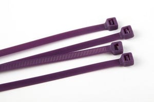 Tyraps 200 mm x 4,8 mm, paars