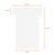 Nobo T-planbordkaarten index 2, ft 85 x 60 mm, wit