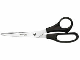 Kantoorschaar Westcott 210mm met kunststof grip rvs