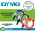 Reliëftape Dymo embossing vinyl 9mm assorti 3 stuks