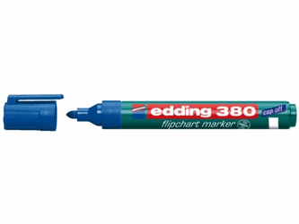 VILTSTIFT EDDING 380 FLIPOVER ROND 2MM BLAUW  artikel afbeelding