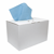 Industriepapier blauw 2-laags. 42 x 33 cm. artikel afbeelding