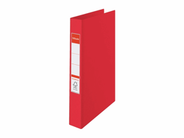 Ringband Esselte Vivida A4 2-rings O-mech 25mm PP rood