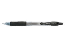 Gelschrijver PILOT G-2 medium zwart