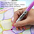 Viltstift Sharpie Glampop fijn assorti blister à 24 stuks