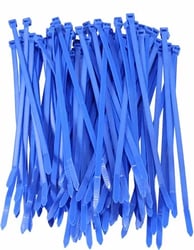 Tyraps 140 mm x 3,6 mm, blauw