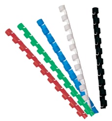 Bindrug GBC 12mm 21rings A4 blauw 100 stuks