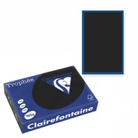 Clairefontaine Trophee kopieerpapier A4 210x297 160 g/m². Kleur: Zwart. Artikelcode: 1001 (Doos à 4 Pak à 250 Vel)