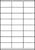 Etiket Avery Zweckform 3422 70x35mm wit 2400stuks