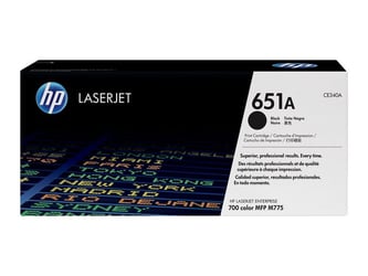 HP 651A Toner, Hoog Rendement, Zwart artikel afbeelding