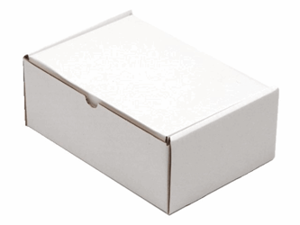 POSTPAKKET CLEVERPACK GOLFKARTON 220X160X90MM WIT artikel afbeelding