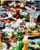 Palmblad cateringschaal 36x25x2,5cm