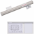 Balfixlijst aluminium lengte 500 mm