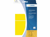 ETIKET HERMA 2491 52X82MM 128ST GEEL artikel afbeelding