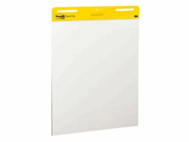 Post-it® Flipoverpapier zelfklevend - Meeting Chart - Value Pack 63,5 x 77,5 cm, 30 vellen per blok (pak 6 blokken)